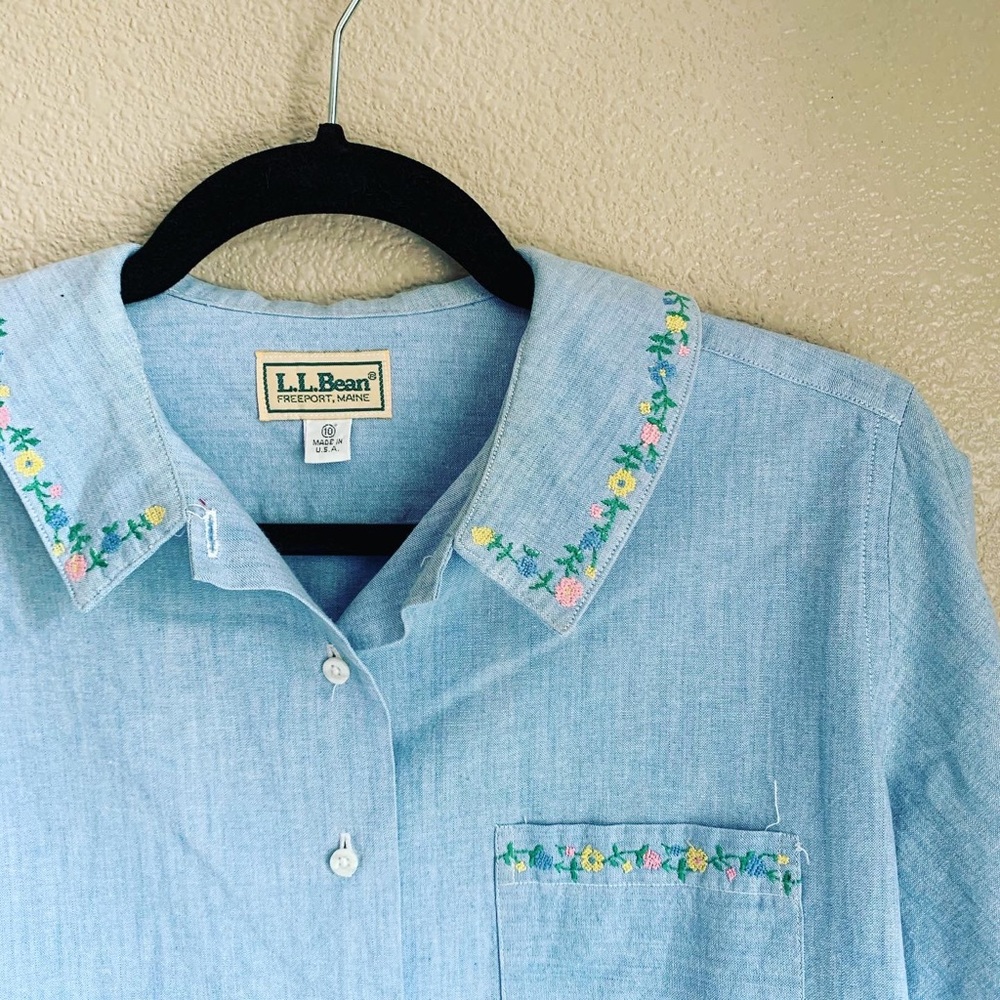 Denim shirt